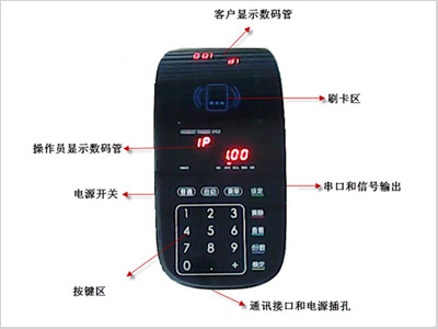 无线网络触屏语音售饭机（PC100W）