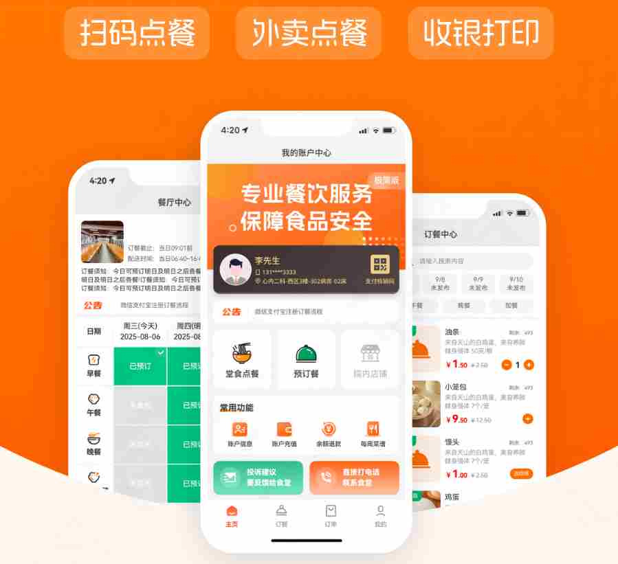 医院扫码订餐系统概述